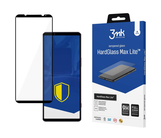 3MK HardGlass Max Lite do Sony Xperia 1 V 5903108519496 - 1156938 - zdjęcie